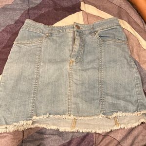 Jean skirt